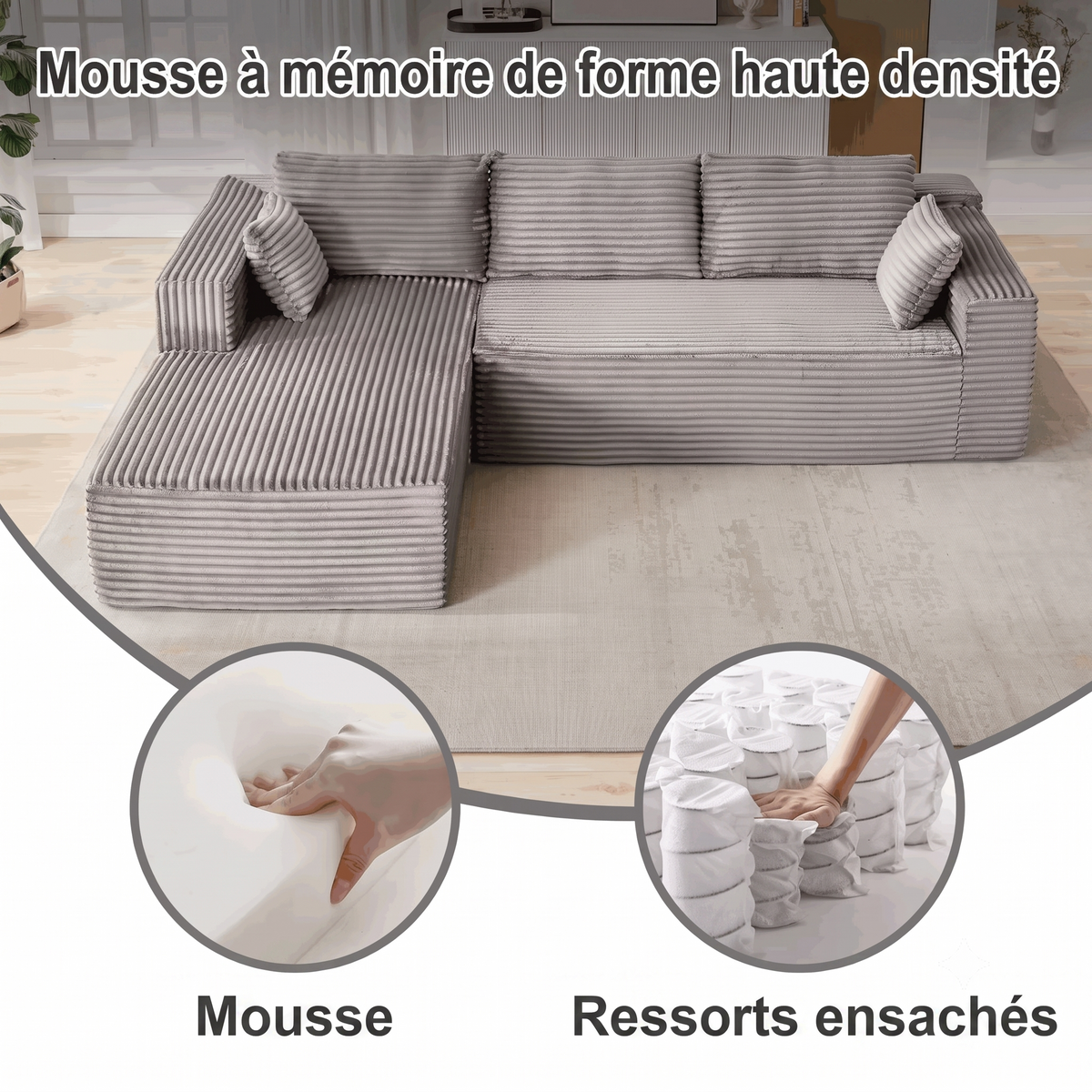 Canapé Lit Modulable XL