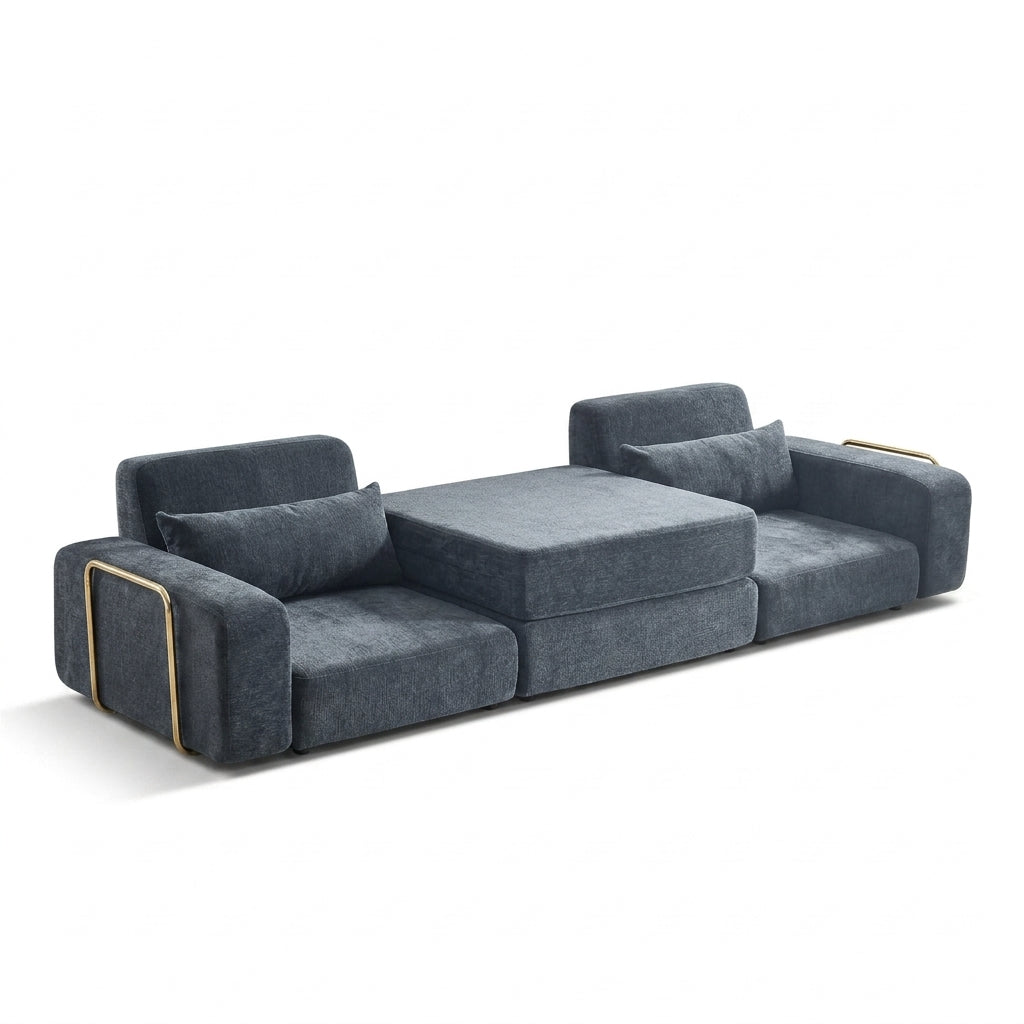 Canapé-Lit Pliable Chenille