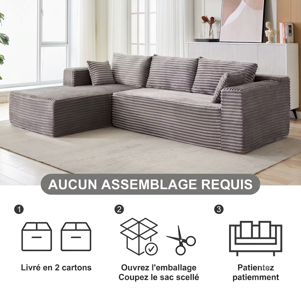 Canapé Lit Modulable XL
