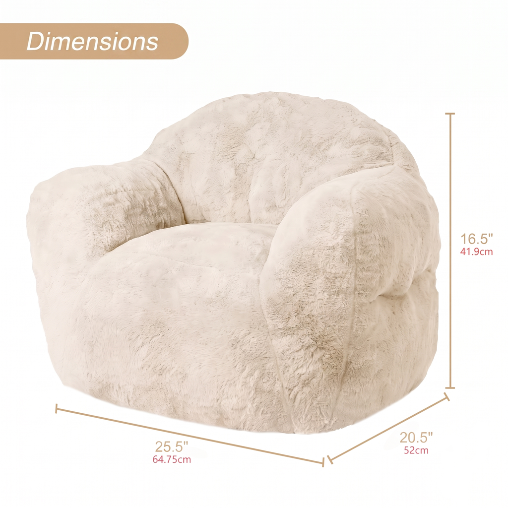 Fauteuil Pouf Surdimensionné