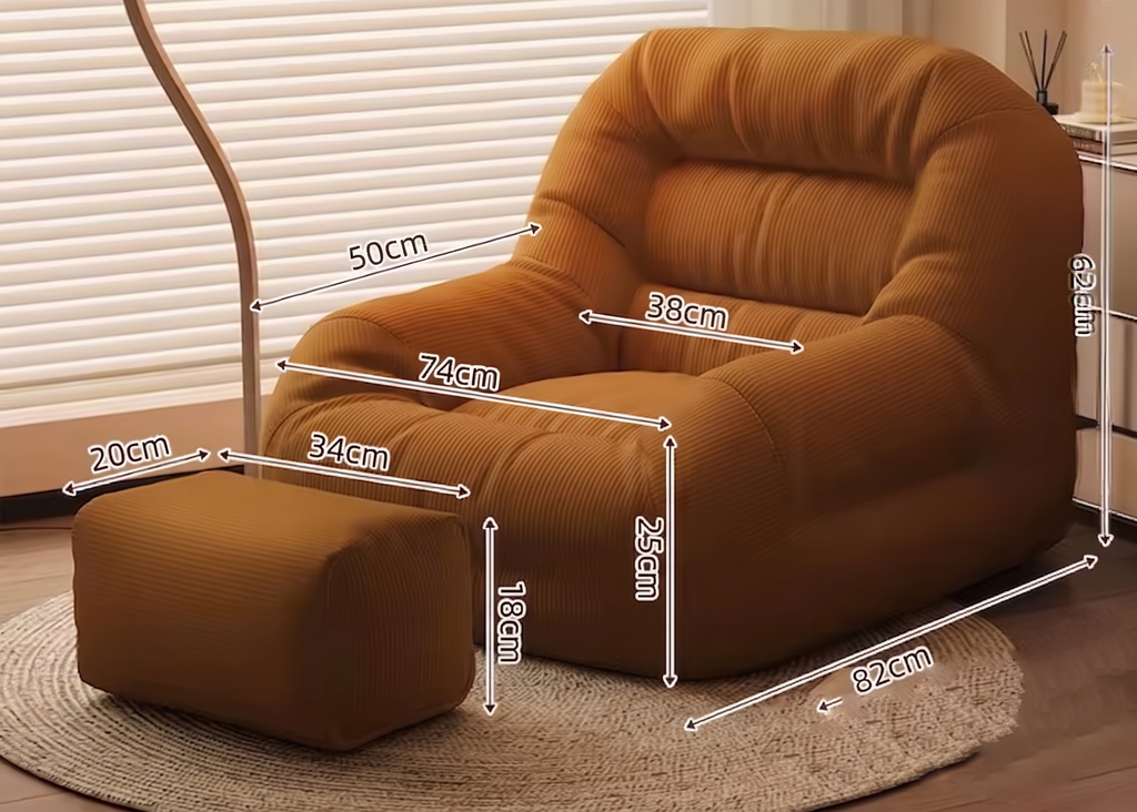 Fauteuil Compressé avec Repose Pied