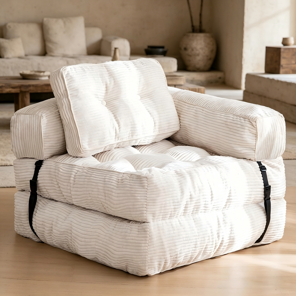Fauteuil lit modulable et pliable