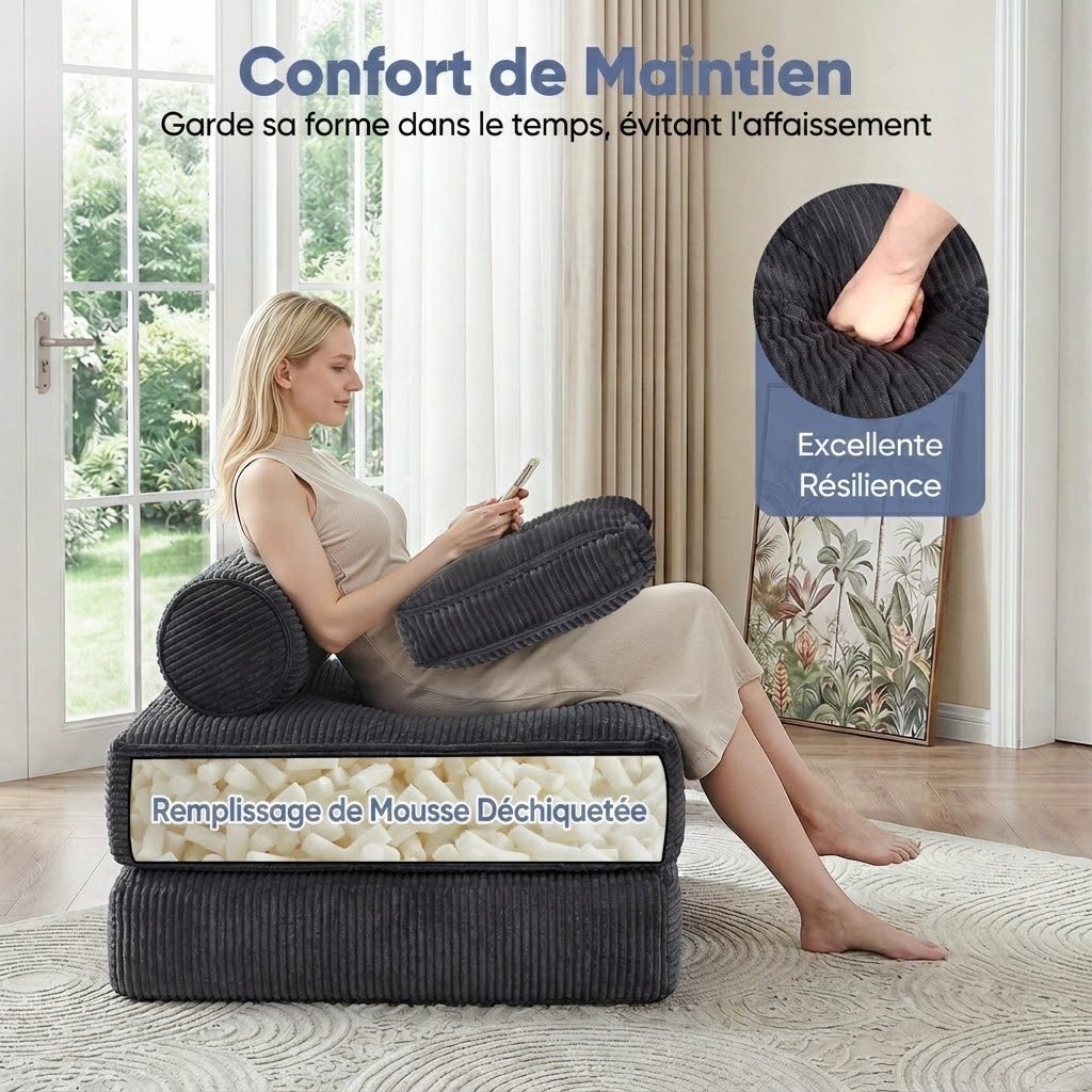Fauteuil Monoplace 4 en 1.