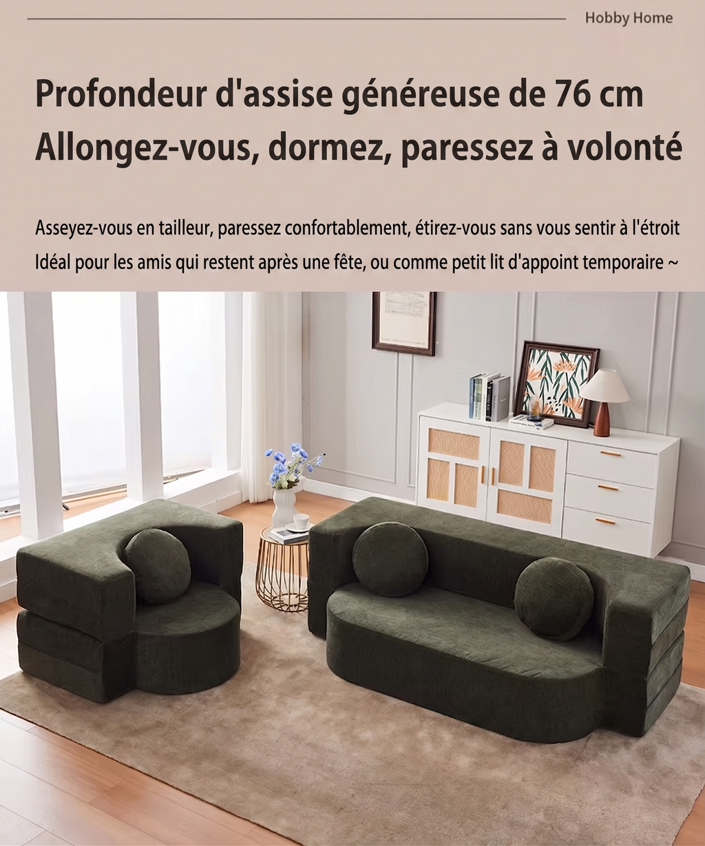 Canapé Rétro Français