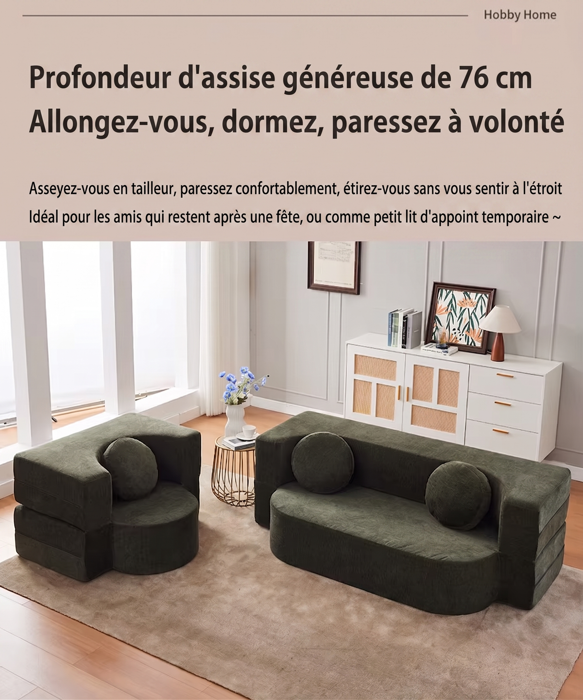 Canapé Rétro Français