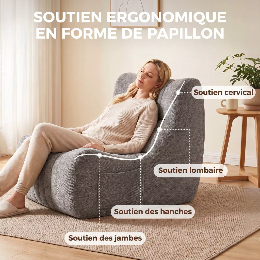 Fauteuil de Sol Papillon